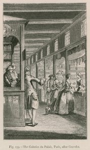 De Galeries du Palais, Parijs (naar Gravelot)
