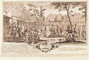 Het Hotel de Soissons in 1720