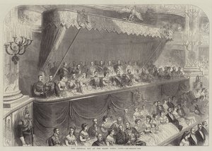 De Keizerlijke Loge in de Grote Opera, Parijs door French School