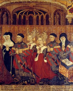 De familie Jouvenel van Ursins (detail) door French School