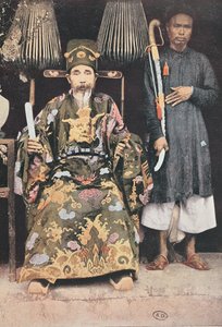De Kinh Luoc of Keizerlijke Onderkoning in Tonkin door French School
