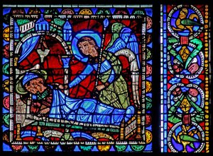 Het Leven van Christus-raam: Jozefs Droom