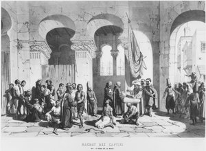 De Barmhartige Vaders die de gevangenen in Algerije vrijkopen, ca. 1830-40
