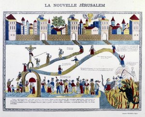 Het Nieuwe Jeruzalem: het Laatste Oordeel - afbeelding van Epinal