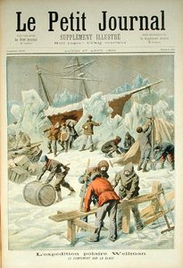 De Pool Expeditie van Walter Wellmann (1858-1934) uit Le Petit Journal, 27 augustus 1894