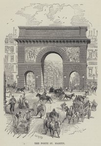 De Porte St Martin door French School
