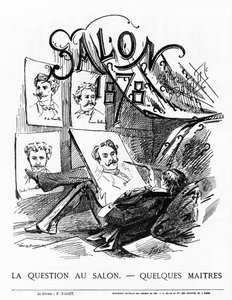 De vraag op de Salon - Enige meesters? Parijs Salon van 1878 door French School