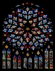 De Rose de Paradis met engelachtige muzikanten, voor 1520 door French School