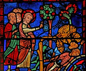 Het Sint-Maartensraam: de heilige laat een boom op de heiden vallen