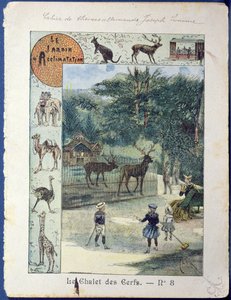Het Hertenkamp in de Jardin d