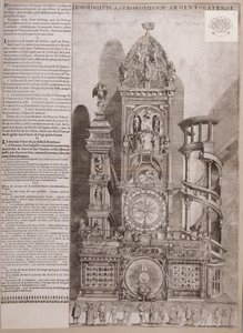 De klok van de kathedraal van Straatsburg