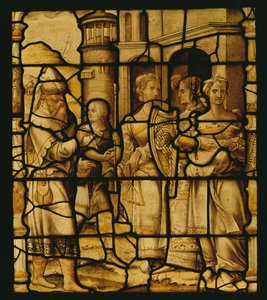 De Triomfantelijke Terugkeer van David, uit Notre-Dame du Val, Provins