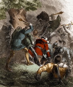 De slag om Trento: 30 ridders van de partij van Karel van Blois tegen 30 van de partij Montfort.