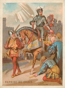 De verovering van Calais door koning Hendrik II van Frankrijk