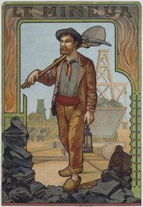 De mijnwerker, ca.1900