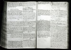 Het inschrijven in het gevangenisregister van Jeanne de Valois-Saint-Rémy, Gravin de La Motte (1756-91) 1786 door French School