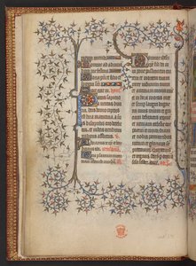 Het eerste blad van de Kruisgetijden, Getijdenboek