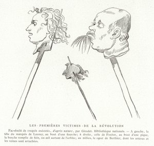 De eerste slachtoffers van de Franse Revolutie, juli 1789 door French School