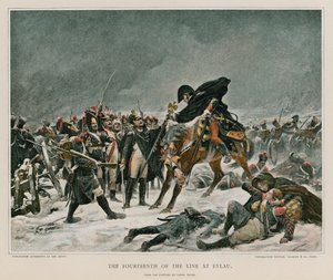 De veertiende van de linie bij Eylau