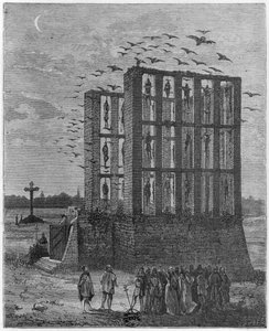 De galg van Montfaucon door French School