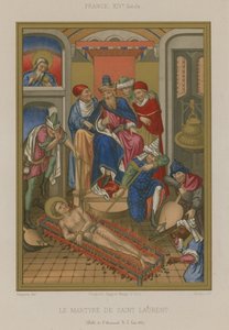 Het martelaarschap van Sint Laurentius