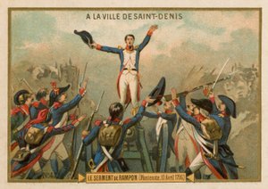 De eed van Rampon, Montenotte, 10 april 1796 door French School