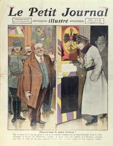 De mogelijke terugkeer van de Duitse kroonprins, William Hohenzollern, naar Duitsland, uit Le Petit Journal, 25 november 1923 door French School
