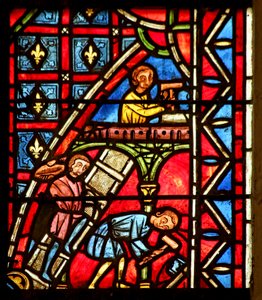 Theophilus bouwt een kerk