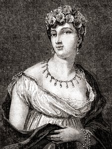 Thérèsa Cabarrus, Madame Tallien, uit Histoire de la Revolution Française door Louis Blanc door French School