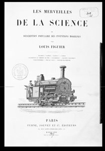 Titelpagina van Les Merveilles de la Science door Louis Figuier (1819-94), gepubliceerd door Furne en Jouvet, 1867 door French School