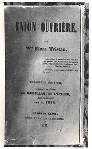 Titelpagina van Union Ouvriere door Flora Tristan (1803-44), gepubliceerd in 1844 door French School