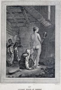 Toilet van de heks voor de sabbat - Frankrijk