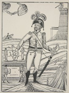 Tombe de Malborouk, c.1722 door French School