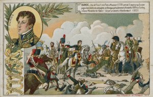 Handelskaart met een afbeelding van de Slag bij Austerlitz