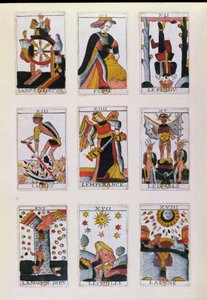 Traditionele tarotkaarten door French School