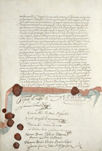 Verdrag van Westfalen, ondertekend in Munster, 24 oktober 1648