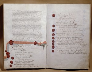 Verdrag van Westfalen, ondertekend in Münster 24 oktober 1648