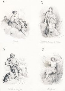V X Y Z: Venus, Xantho, Ogen, Zephire