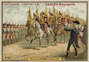 Overwinningsparade, 29 mei 1796 door French School