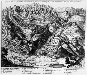 Uitzicht op La Grande Chartreuse