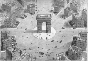 Uitzicht op Place de l