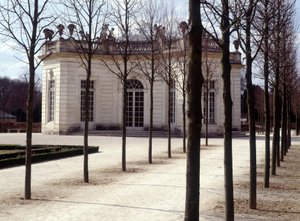 Uitzicht op het Trianon in Versailles in de Yvelines (78)