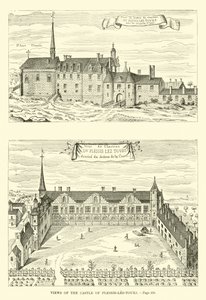 Uitzichten van het Kasteel van Plessis-les-Tours