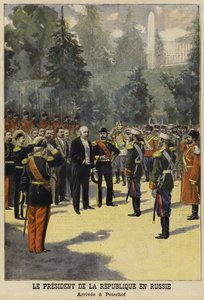 Bezoek van de Franse president Felix Faure aan Rusland, 1897 door French School