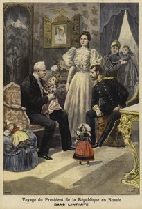 Bezoek van de Franse president Felix Faure aan Rusland, 1897