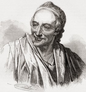 Voltaire, uit Histoire de France, gepubliceerd ca. 1880