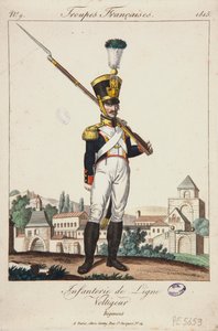 Voltigeur van de linie-infanterie, Franse troepen nr. 9 door French School