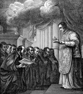 Gelofte van de eerste metgezellen van St. Ignatius