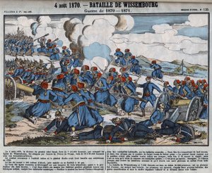 Oorlog van 1870-1871: Slag bij Wissembourg, 4 augustus