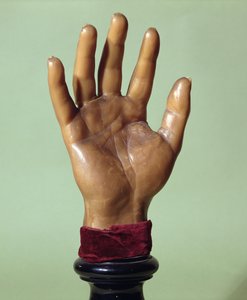 Wasafdruk van de hand van Jean-Baptiste Troppmann (1848-1970) 1869